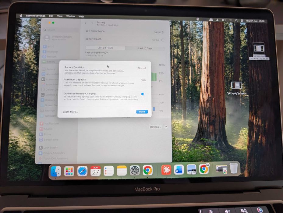 Macbook Pro M1 13 polegadas + Apple Magic Mouse