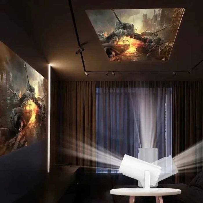 Проектор + игровая консоль 2-в-1 с wifi и bluetooth