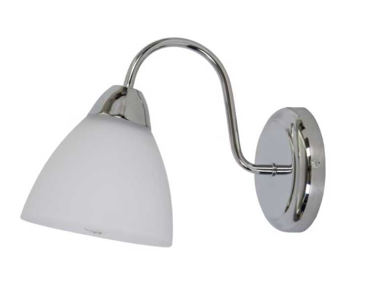 Lampa Goodhome Kinkiet Saucats 1-Punktowy E27 Chrom