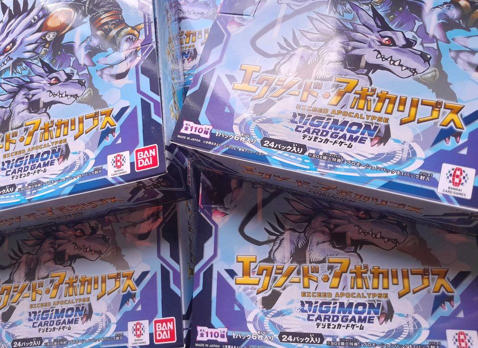 DIGIMON- Booster Box Exceed Apocalypse (BT15) Japonês