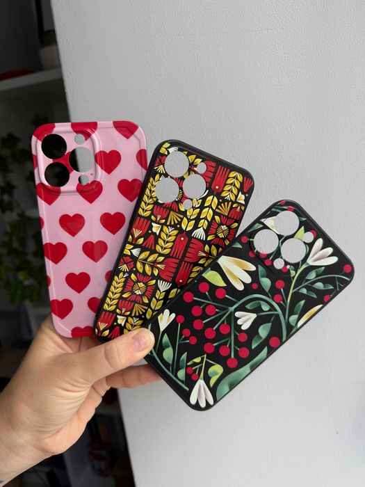 Комплект (всі 3 шт!) силіконових чохлів на iphone 13 pro фірми Gifty