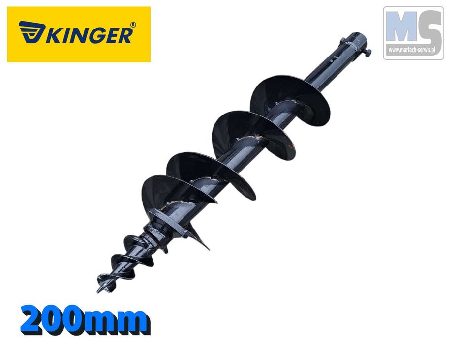 Wiertło do wiertnicy hydraulicznej do ziemi ziemne fi200 hardox