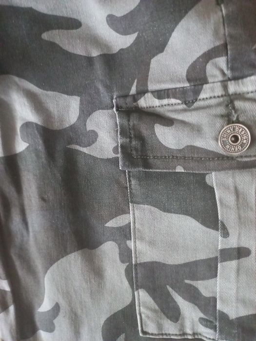 Spodnie damskie moro bojówki