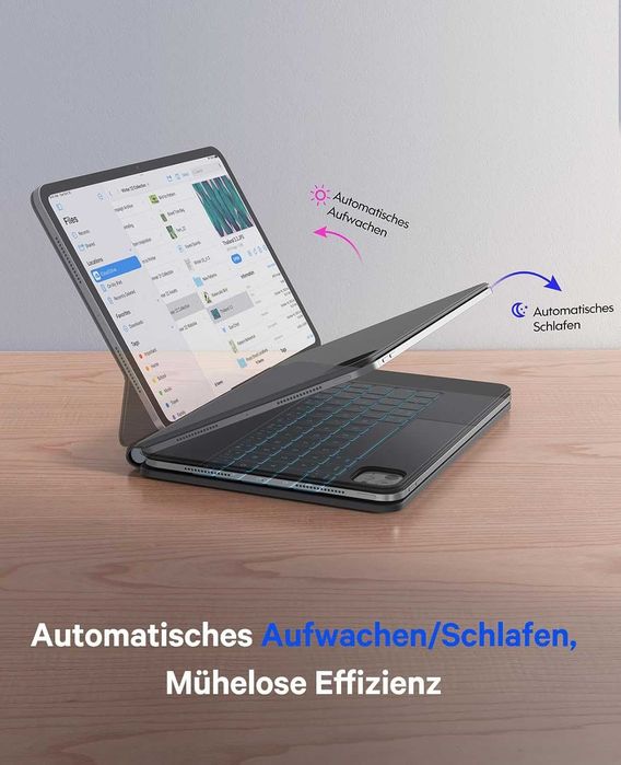 Magnetyczne Etui Podświetlana Klawiatura Magic Ipad Pro 11 M4 2024