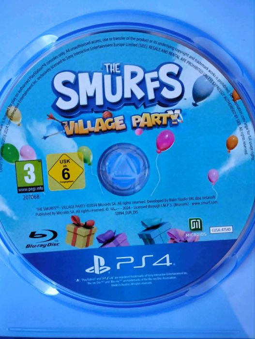 Gra Smerfy - Village Party Polska Wersja 50 Gier PS4/PS5 PlayStation