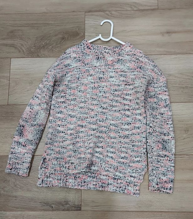 Sweter damski melanż rozmias 36 S