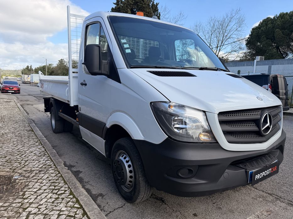 MERCEDES SPRINTER 516CDI 2017 BASCULANTE SÓ 220.000km ##OPORTUNIDADE##
