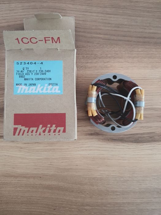 Stojan makita oryginał + szczotki