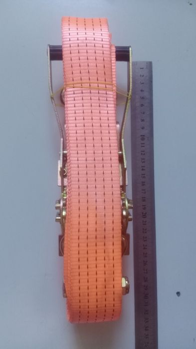 Ремни стяжные с трещеткой.