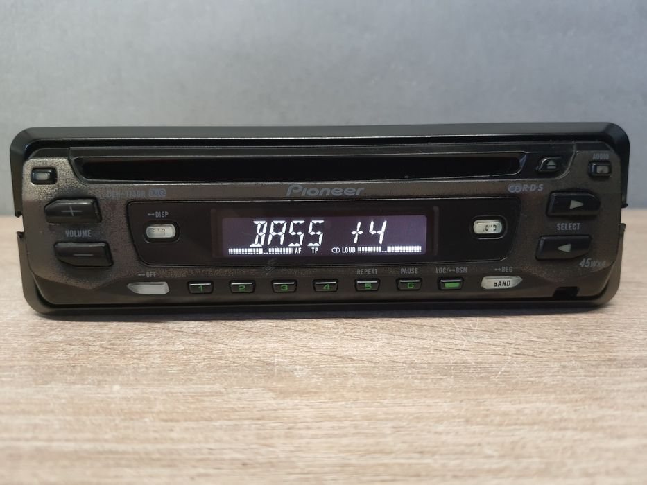 Radio samochodowe Pioneer z CD, RDS DEH-1730R, RCA Klasyk, Sprawne radio