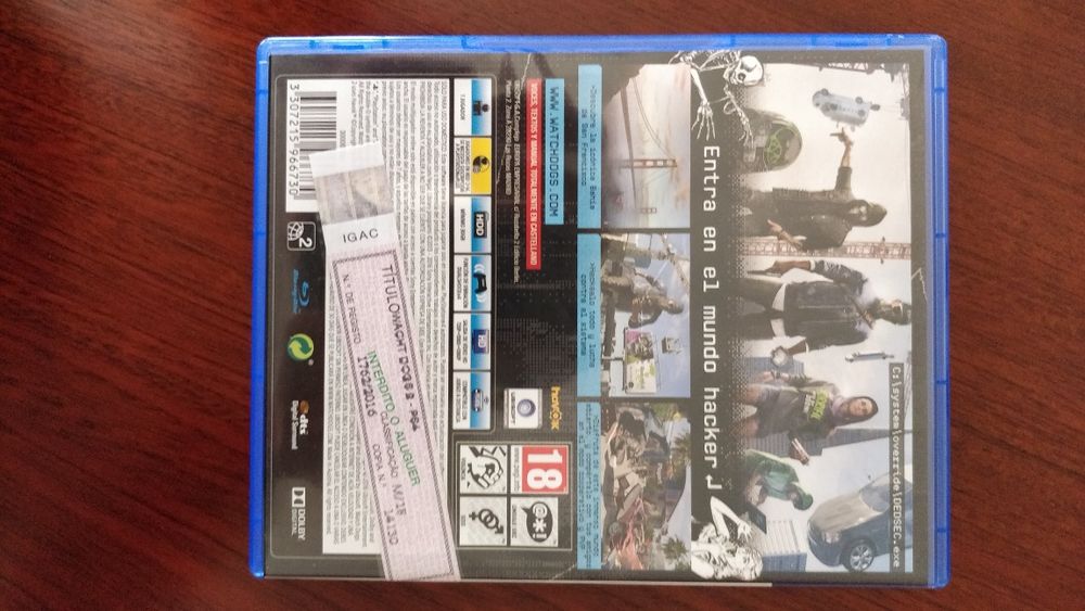 Vendo Watch Dogs 2 - PS4
