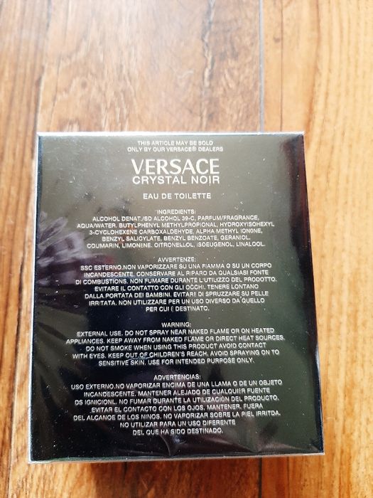 Духи Versace Crystal Noir