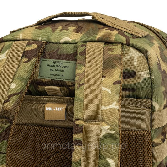 Рюкзак тактичний великий MIL-TEC US Assault Large 36L Multicam