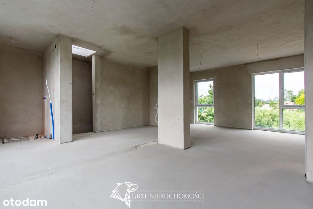 Dwupoziomowe mieszkanie bezczynszowe + duży taras