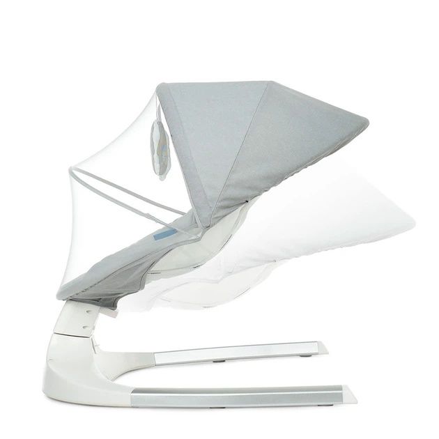 Заколисуючий центр El Camino ME 1074 Soft Gray USB, пульт, 5 швидкостей, таймер, 12 мелодій