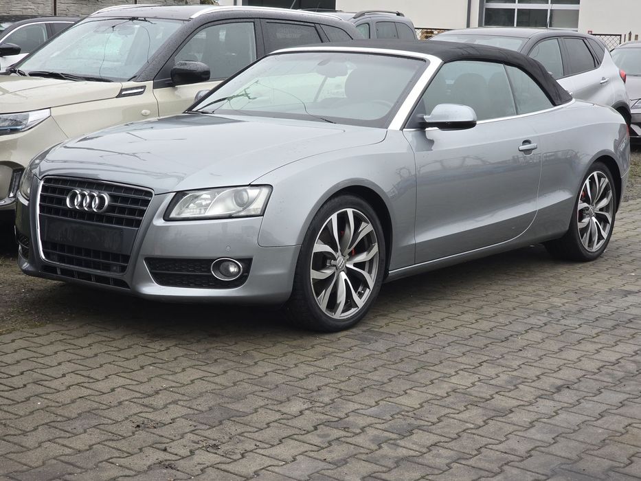 Audi A5 Cabrio 2.0TDI/Skóra/GrzaneFotele/Klima/Navi/Tempomat/