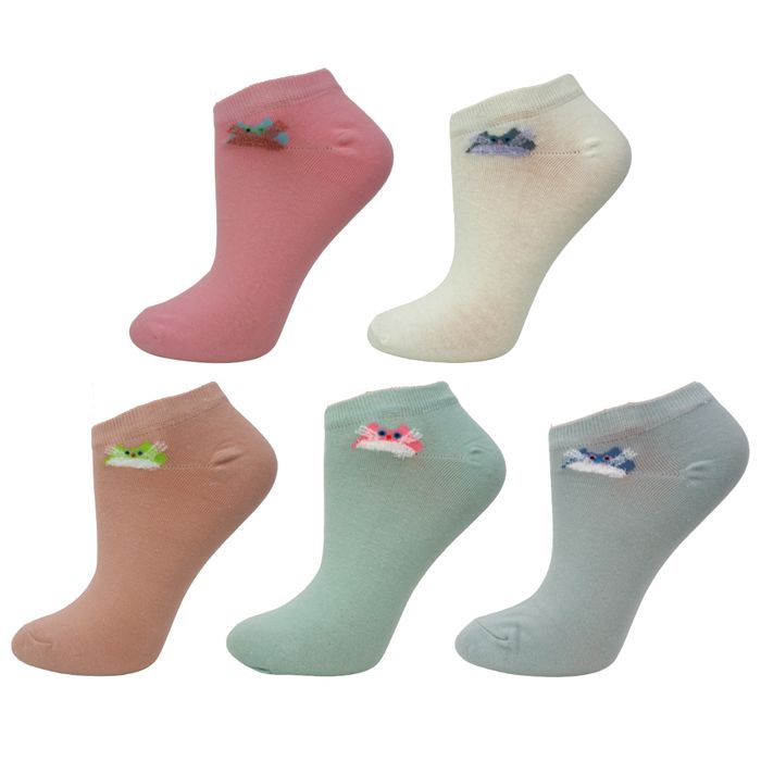 5xstopki damskie bawełniane mix kolorów 39-41 z1