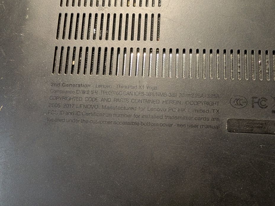 Ноутбук lenovo thinkpad yoga x1 gen 2 (донор)