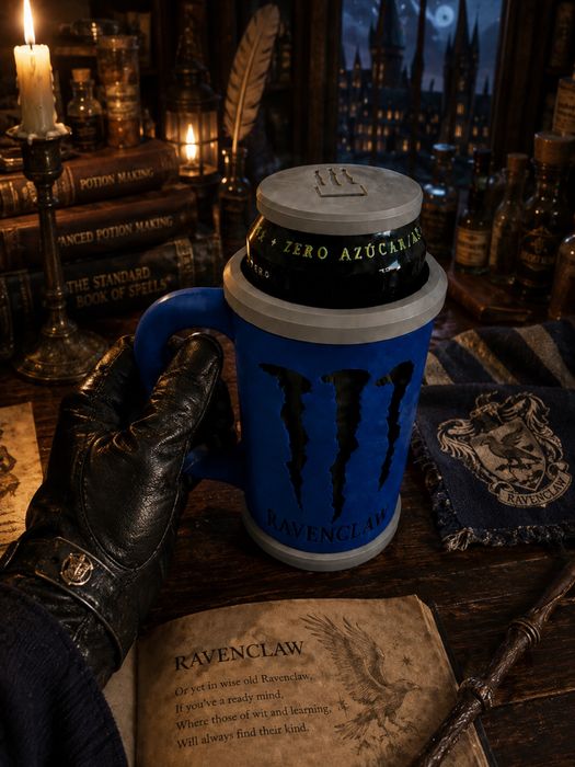 Caneca porta-lata HARRY POTTER + tampa