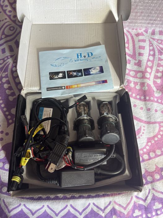 Kit xenon h4/3 ( HI / LOW ) 4300k ( yelow )