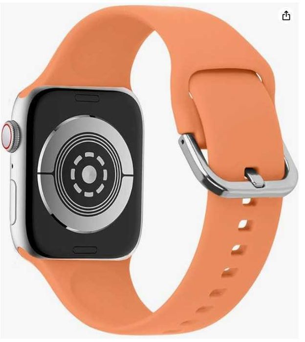 Zestaw 3 pasków silikonowych kompatybilnych z Apple Watch 42/44mm