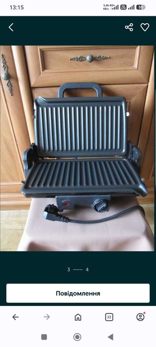 Гриль moulinex minute grill 6670