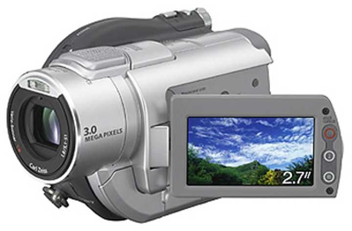 Ретро Дисковая DVD-видеокамера Sony DCR-DVD405E