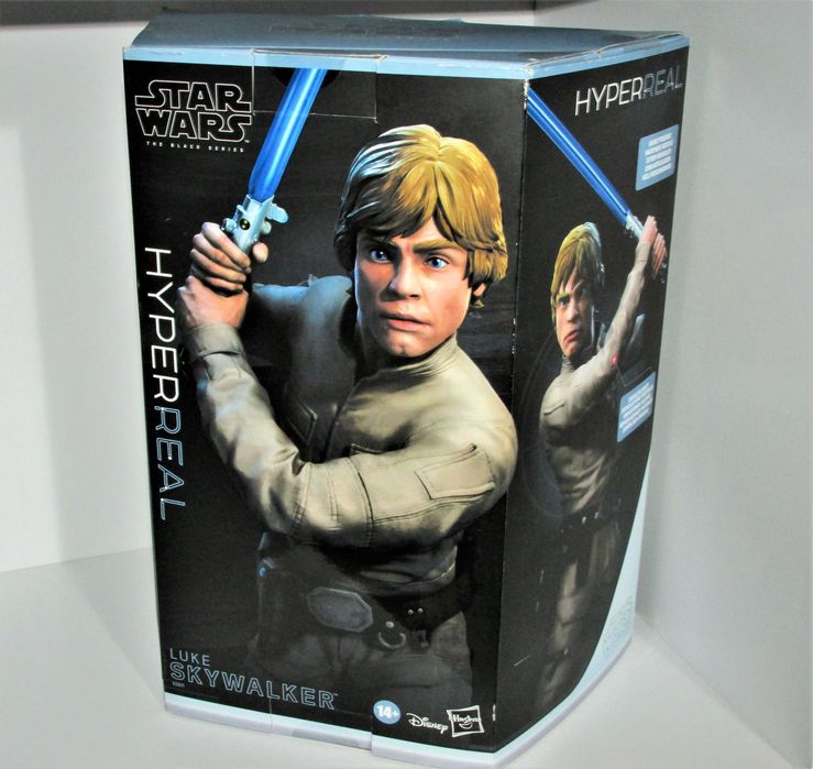 Starwars The Black Series Luke Skywalker HYPERREAL Novo e Selado