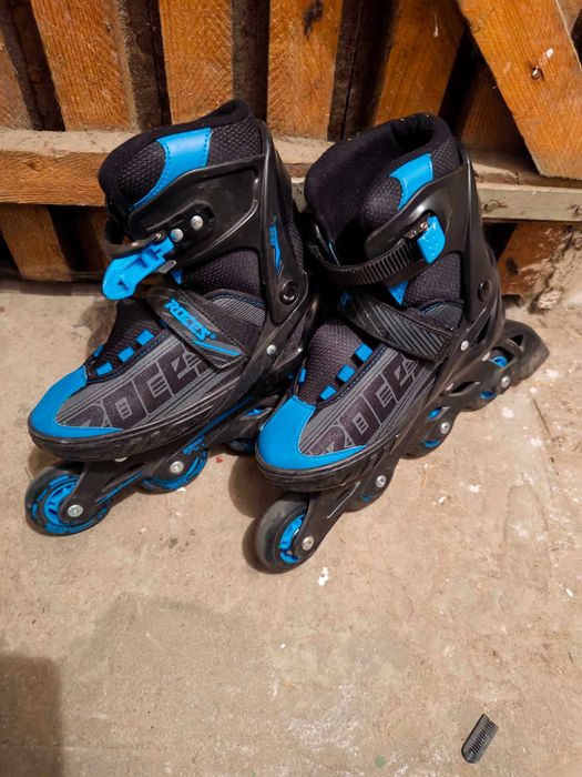 Rolki Roces regulowane 38-41 czarno-niebieskie