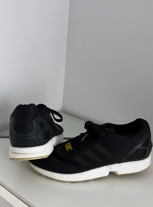 Buty czarne dla kobiet damskie 39  adidas sznurowane unisex sportowe stan dobry używane
