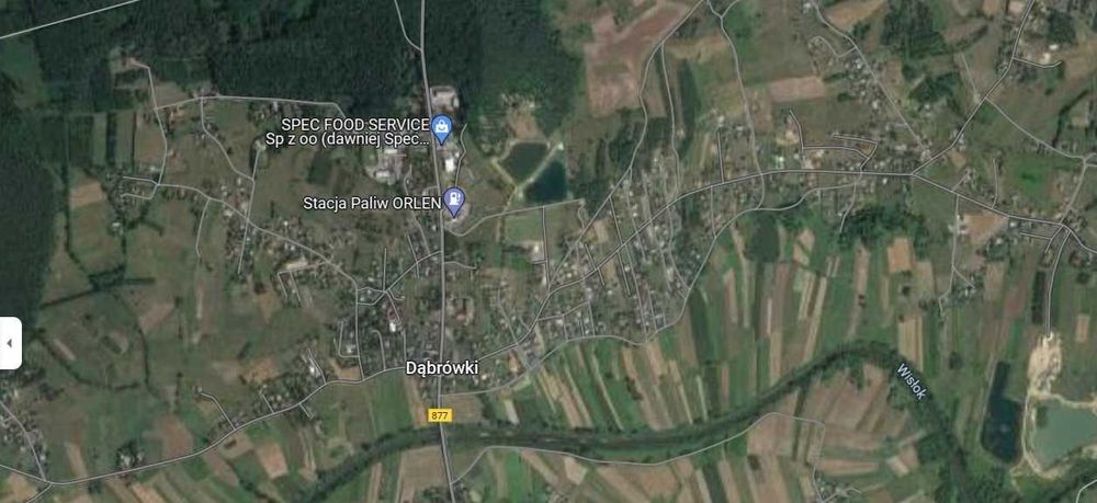 Działka budowlana przemysłowa. WZ  hala 31a Dąbrówki Łańcut - Widok 4