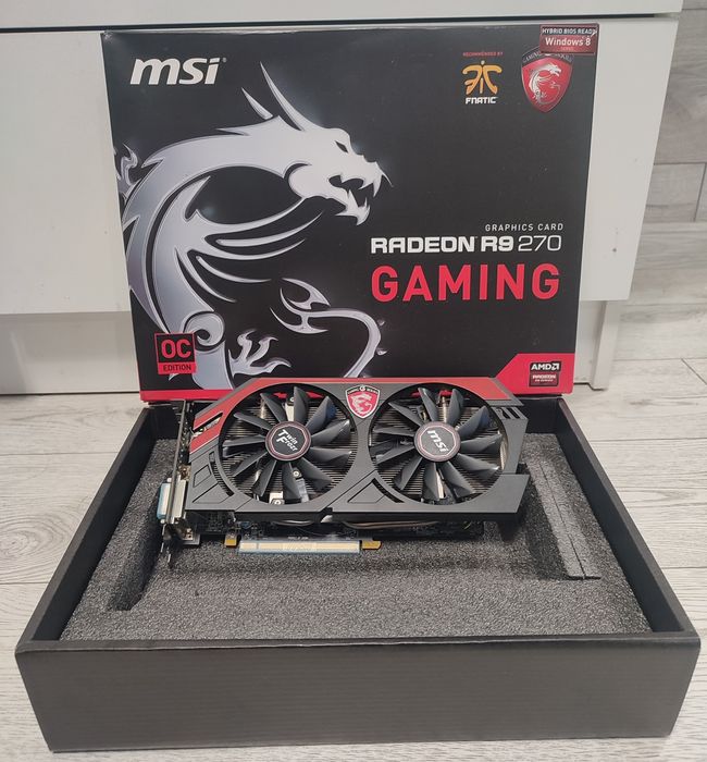 Відеокарта MSI Radeon R9 270X GAMING 2G: 2 100 грн. - Комплектуючі та ...