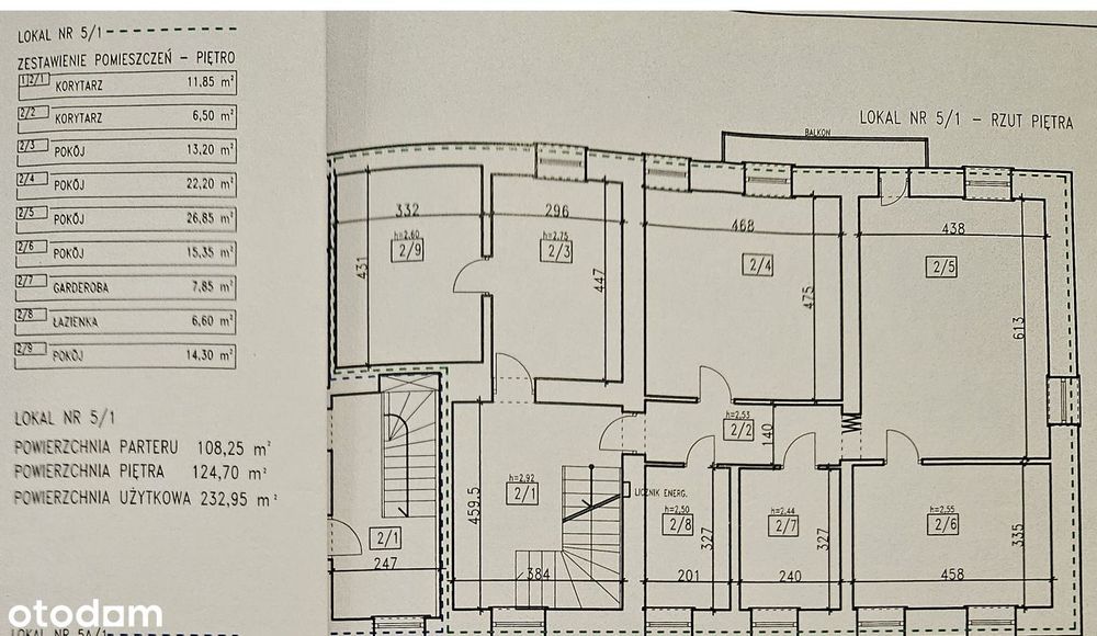 Sprzedam połowę domu Sokola 232m²