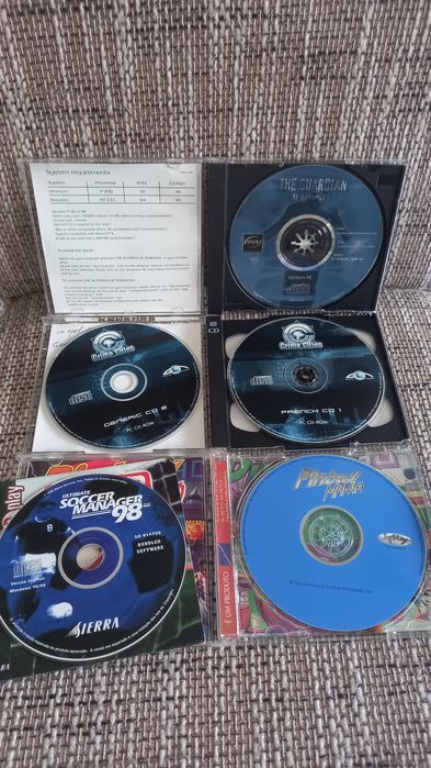 Lote de 5 jogos PC