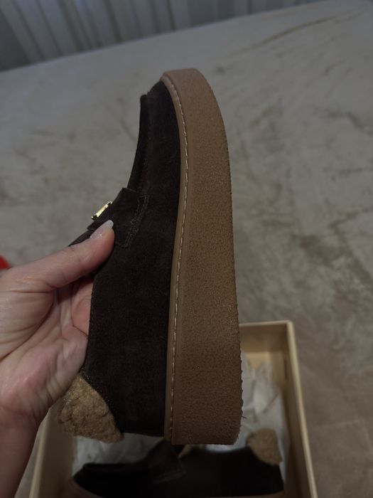 Лофери зимові натуральна замша