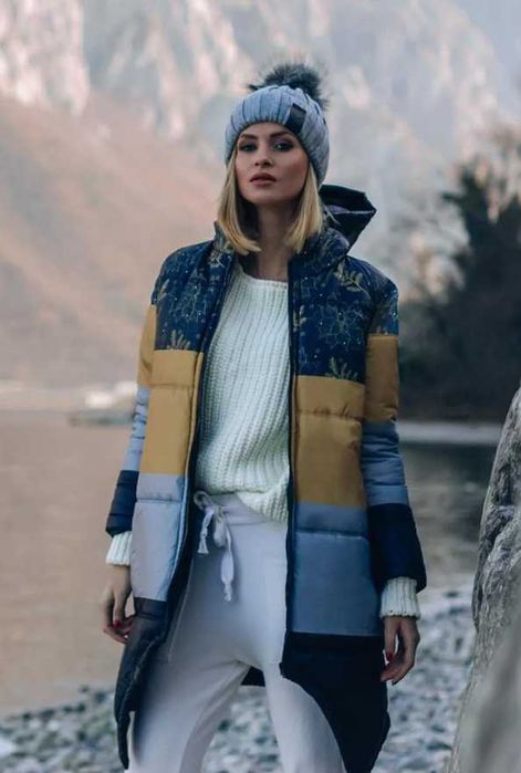 OKAZJA! Kurtka zimowa damska Iceberg Midnight Wonder "M"- stan b.dobry