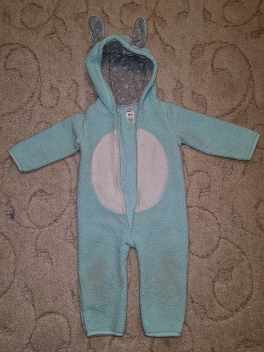 Carters утепленный комбинезон