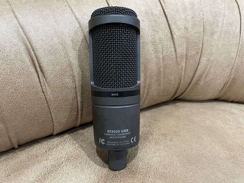 Кондинсаторний мікрофон Audio-Technica 2020 usb
