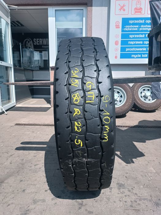 315/80R22.5 Gitii GAM 831 opona ciężarowa prowadząca