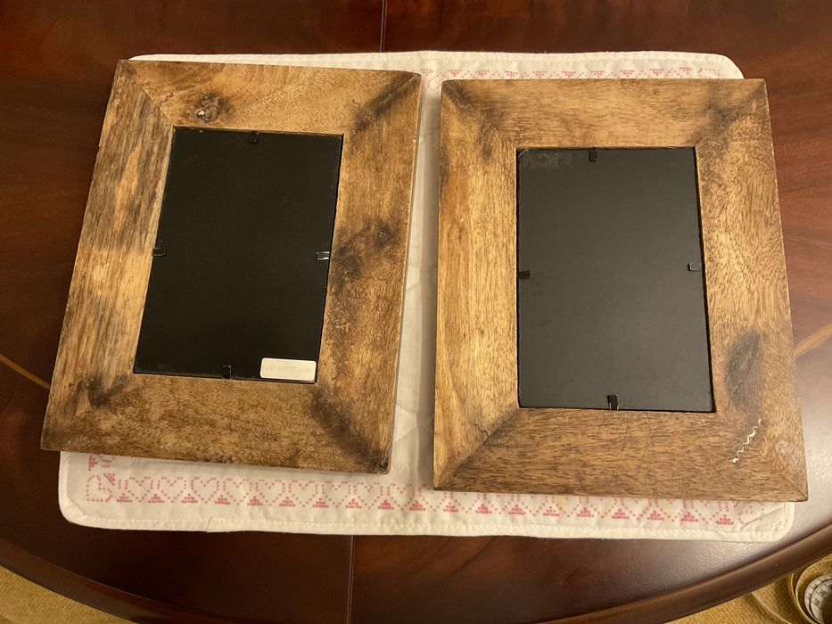 Two wooden frames in good condition.64551407389699121