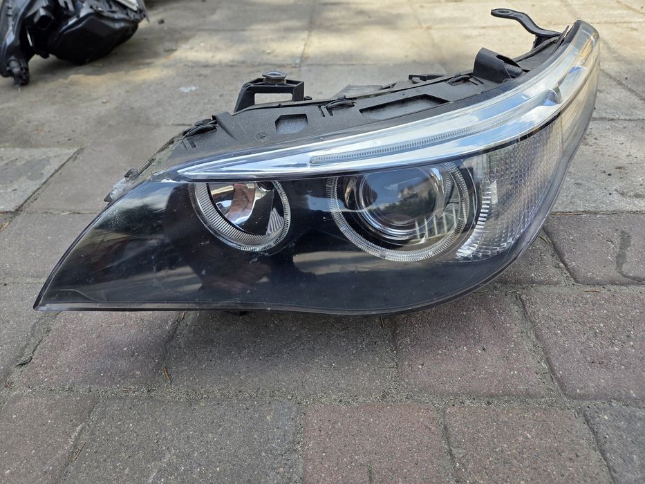 BMW e60 e61 lampa lewa przedlift bixenon d2s europa xenon