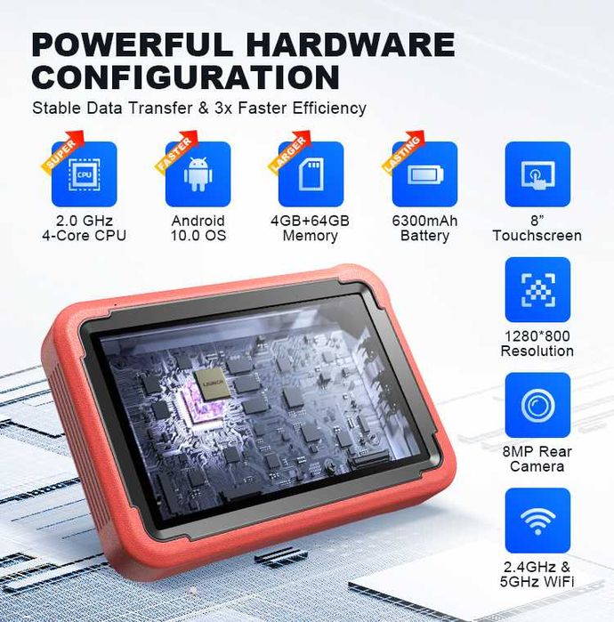 Launch X431 PROS V 5.0 Maquina Diagnostico  OBD 37 Funções (NOVO)