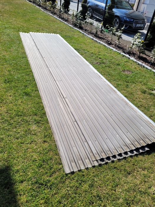 Blacha trapezowa z demontażu