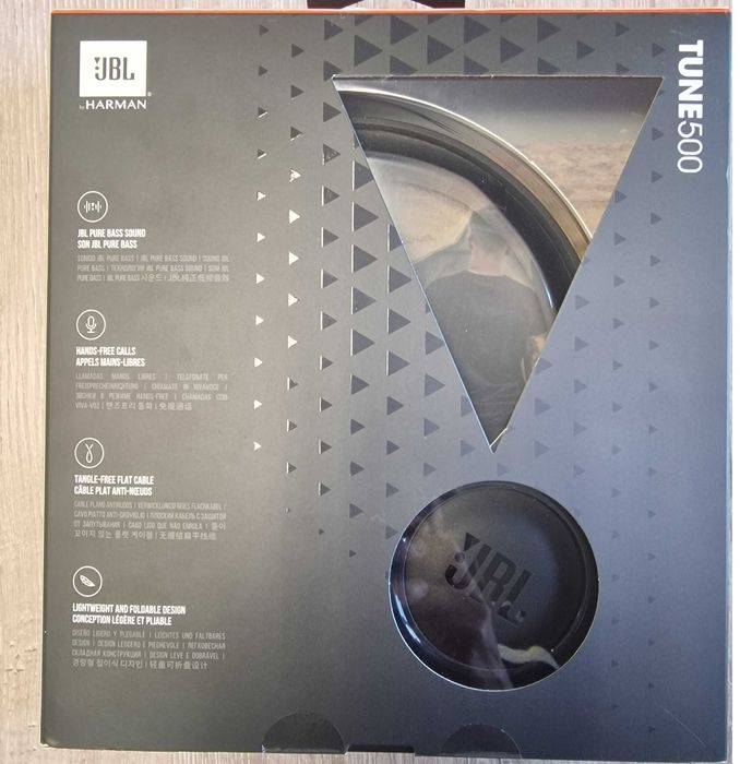Słuchawki JBL Tune 500 – Pure Bass Sound