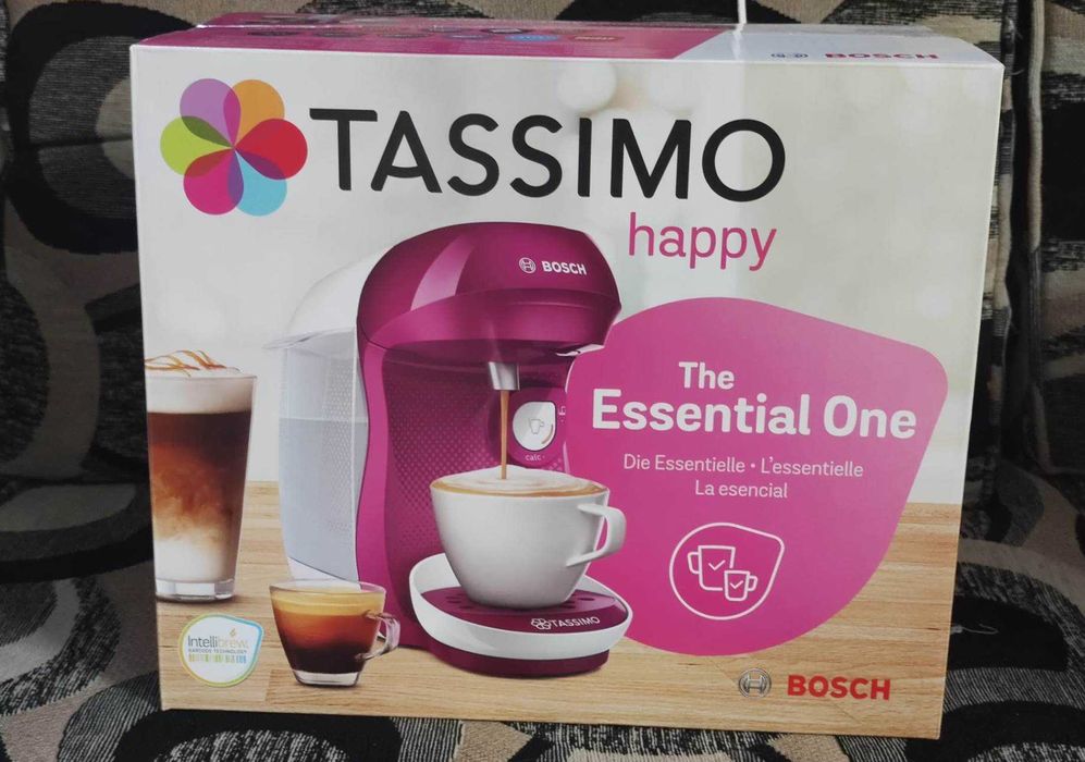 Máquina de café Bosch Tassimo + 1 Cápsula Café Reutilizável *Novo*