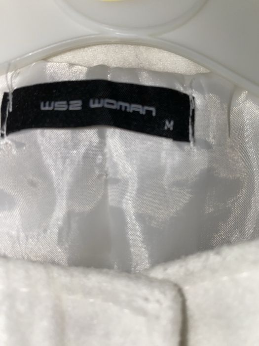 Casaco de fazenda (branco)