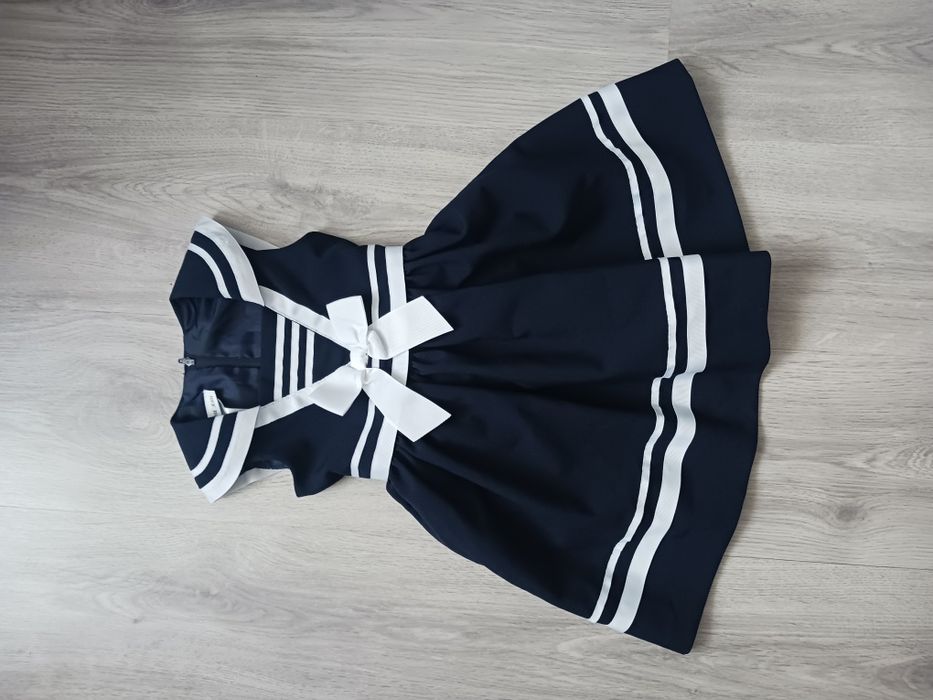 Sukienka galowa marynistyczny styl rozm. 92