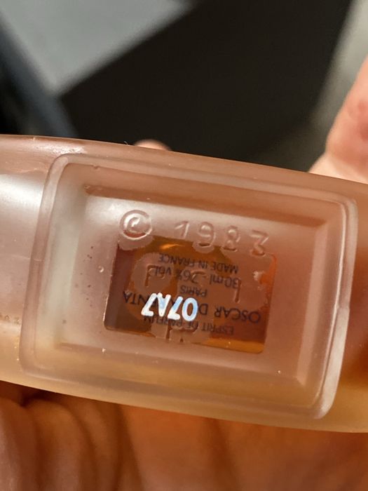 Ruffles Oscar de la Renta esprit de parfum 30ml 1987r.