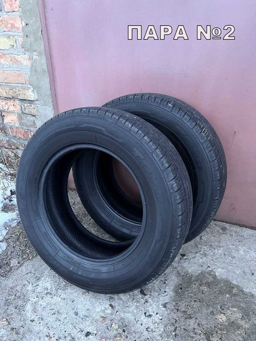 Шини Toyo R16 (комплект з ДВОХ РІЗНИХ ПАР) продам попарно або комплект