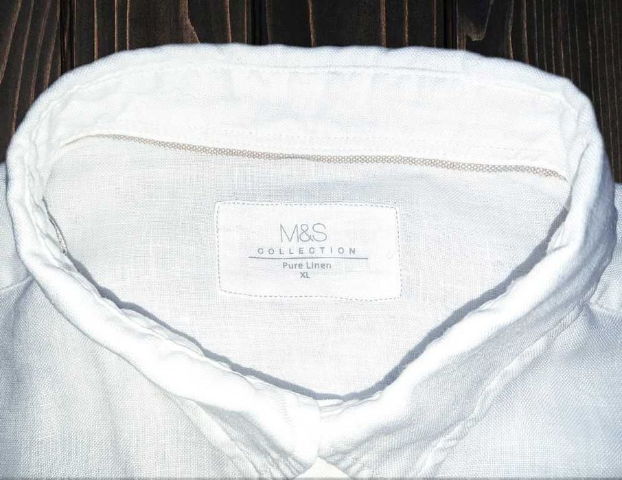 Рубашка Marks & Spencer® лён XL-XXL